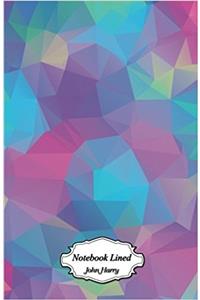 Notebook Lined - Art Pattern Design: 120 Blank Lined Page Softcover Journal, 5.5 X 8.5 Blank Notebook Journal: 3