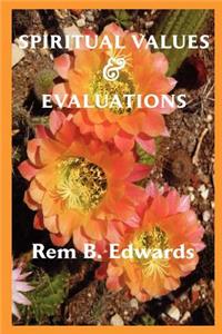 Spiritual Values and Evaluations