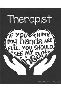 Therapist 2020-2021 Calendar and Notebook
