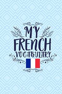 My French Vocabulary