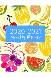 2020-2021 Monthly Planner, 24 Month, Monthly Planner, Appointment Calendar, Business Planner, Agenda Scheduler