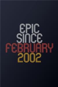 Epic Since February 2002