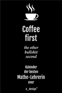 Kalender 2020 für Mathe-Lehrer / Mathe-Lehrerin