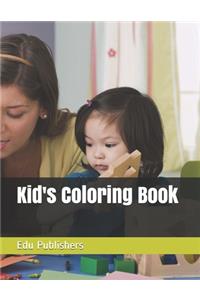 Kid's Coloring Book