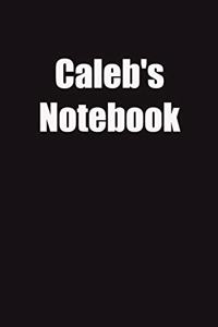 Caleb's Notebook