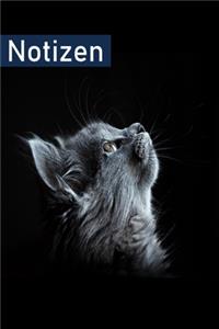 Notizen: Tagebuch / 120 linierte Seiten zum Ausfüllen