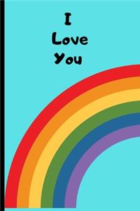 I Love You: Notebook/Journal -LGBT