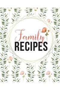 Blank Cookbooks For Family Recipes