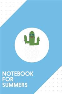 Notebook for Summers