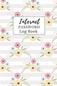 Internet Password Log Book