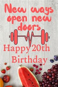 New Ways Open New Doors Happy 20th Birthday