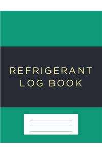 Refrigerant Log Book