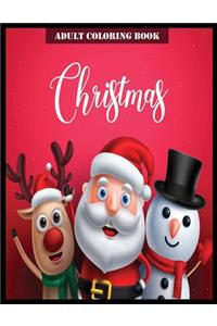 Adult Coloring Book Christmas