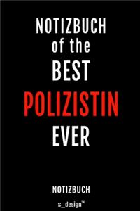 Notizbuch für Polizisten / Polizist / Polizistin: Originelle Geschenk-Idee [120 Seiten kariertes blanko Papier]