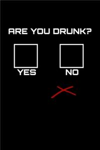 Are you drunk?