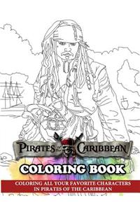 Pirates of the Caribbean Coloring Book