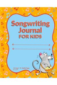 Songwriting Journal for Kids