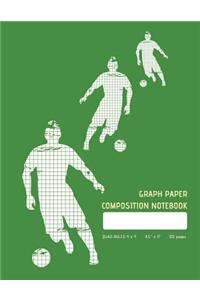 Graph Paper Composition Notebook - Green