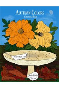 Autumn Colors Coloring Book Right-Handed Edition