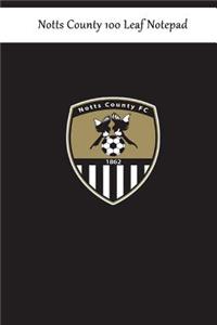 Notts County 100 Leaf Notepad