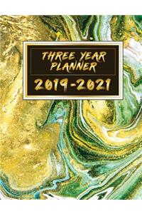 Three Year Planner 2019-2021