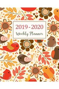 2019-2020 Weekly Planner