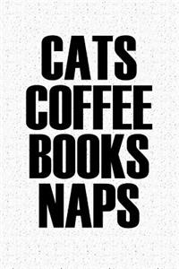 Cats Coffee Books Naps