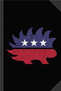 Libertarian Porcupine Journal Notebook