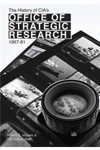 History of CIA's Office of Strategic Research, 1967-81