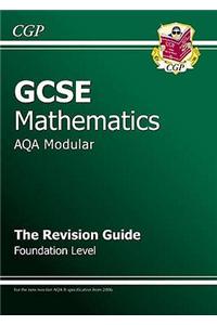 GCSE Maths AQA A (Modular) Revision Guide - Foundation