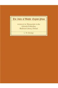 Index of Middle English Prose, Handlist IX