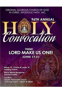 96th annual holy convocation