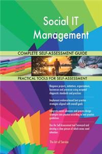 Social IT Management Complete Self-Assessment Guide
