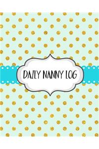 Daily Nanny Log