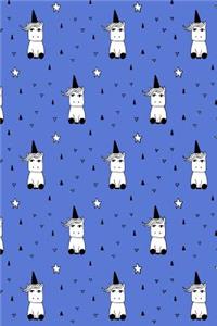 Journal Notebook Cute Little Unicorns Pattern 8