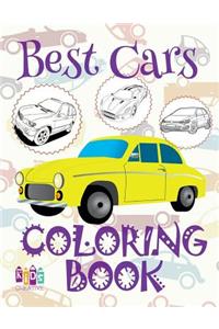 ✌ Best Cars ✎ Car Coloring Book for Boys ✎ Coloring Books for Kids ✍ (Coloring Book Mini) Coloring Book Colori