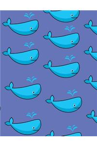 Cute Whale Sketchbook