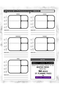 Weekly Lunch Planner