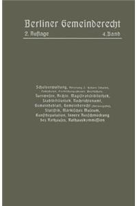 Schulverwaltung. Abt. 2 (Höhere Schulen, Fachschulen, Fortbildungsschulen, Beuthschule), Turnwesen, Archiv, Magistratsbibliothek, Stadtbibliothek, Nachrichtenamt, Gemeindeblatt, Gemeinderecht (Herausgabe), Statistik, Märkisches Museum, Kunstdeputat