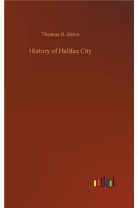 History of Halifax City