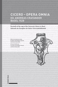 Cicero - Opera Omnia Ed. Andreas Cratander, Basel 1528