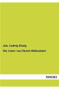 Die Lehre von Christi Höllenfahrt