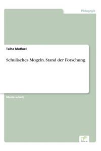 Schulisches Mogeln. Stand der Forschung