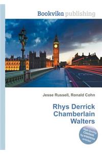 Rhys Derrick Chamberlain Walters