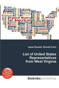 List of United States Representatives from West Virginia