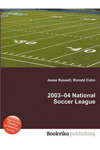 2003-04 National Soccer League