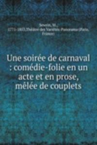 Une soiree de carnaval