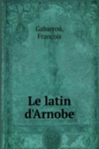 Le latin d'Arnobe