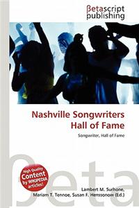 Nashville Songwriters Hall of Fame