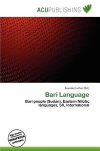 Bari Language